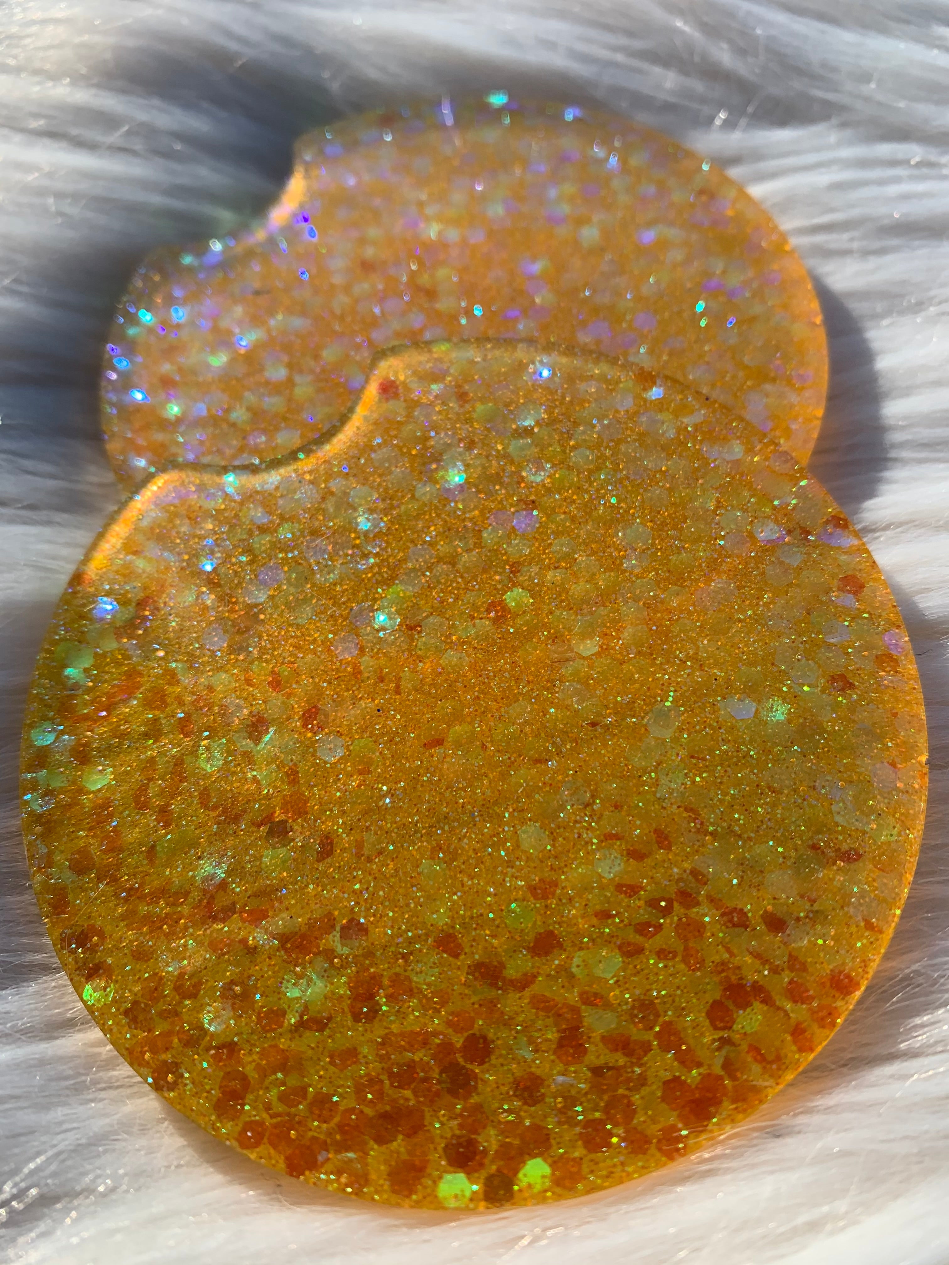 Orange Car Cup Coasters