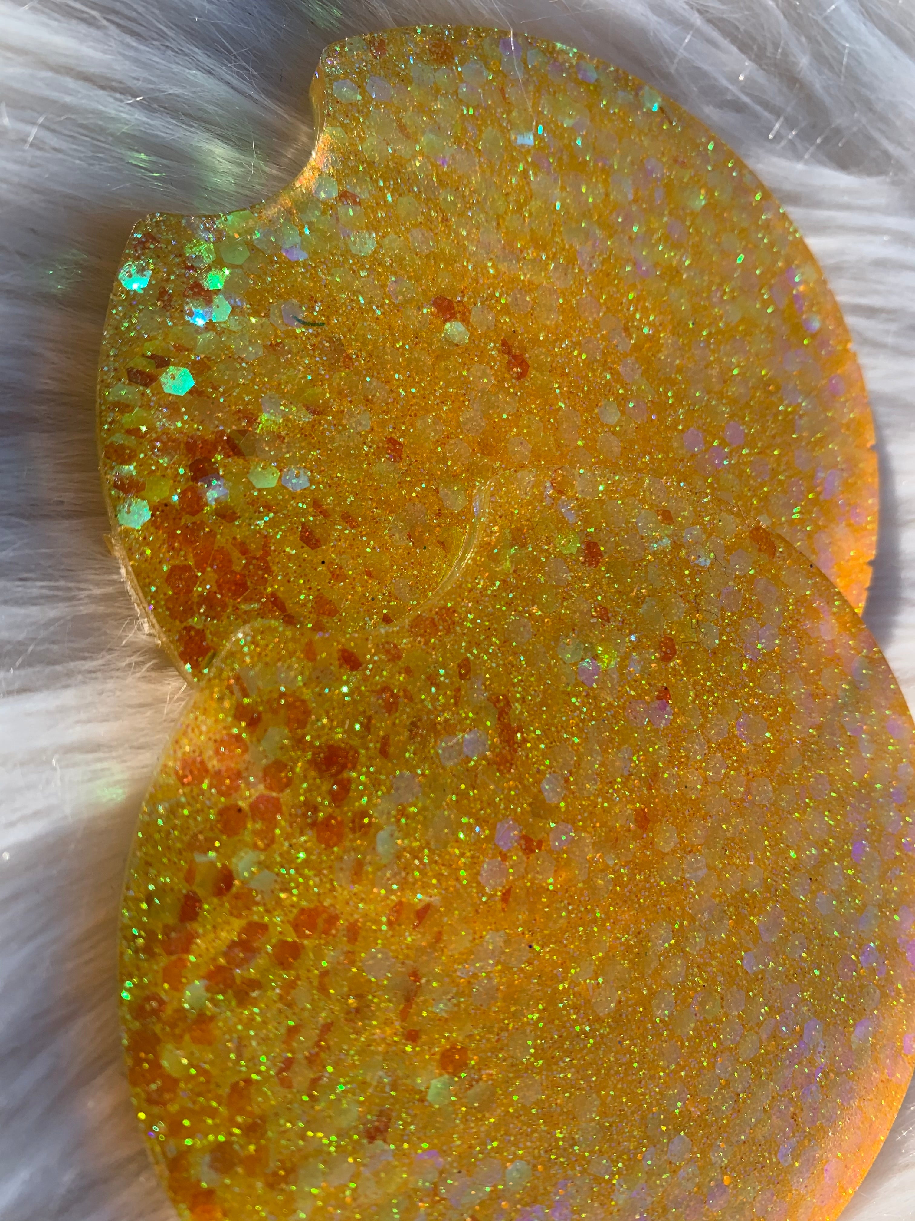 Orange Car Cup Coasters