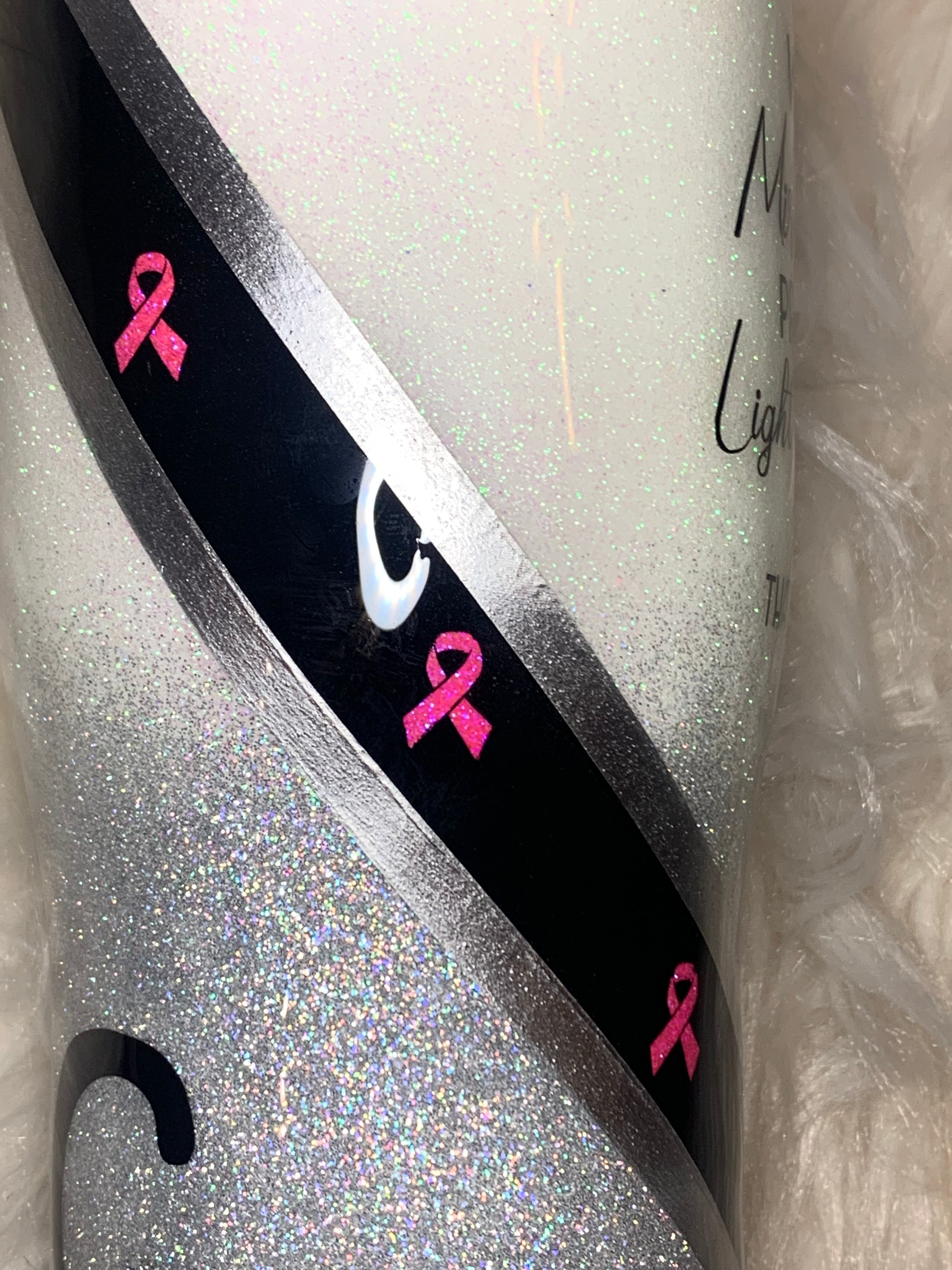 Way maker glitter tumbler