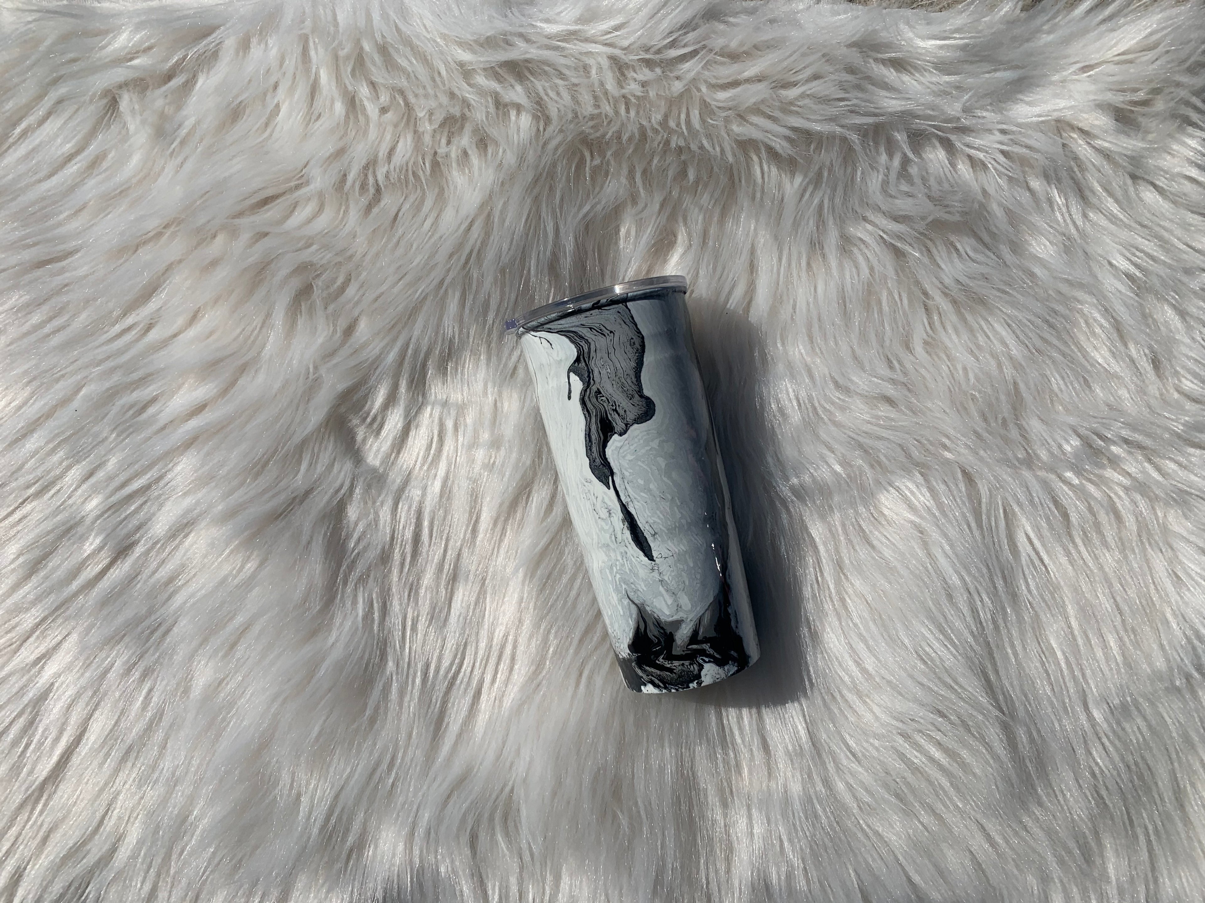 Marble Dipped Tumbler