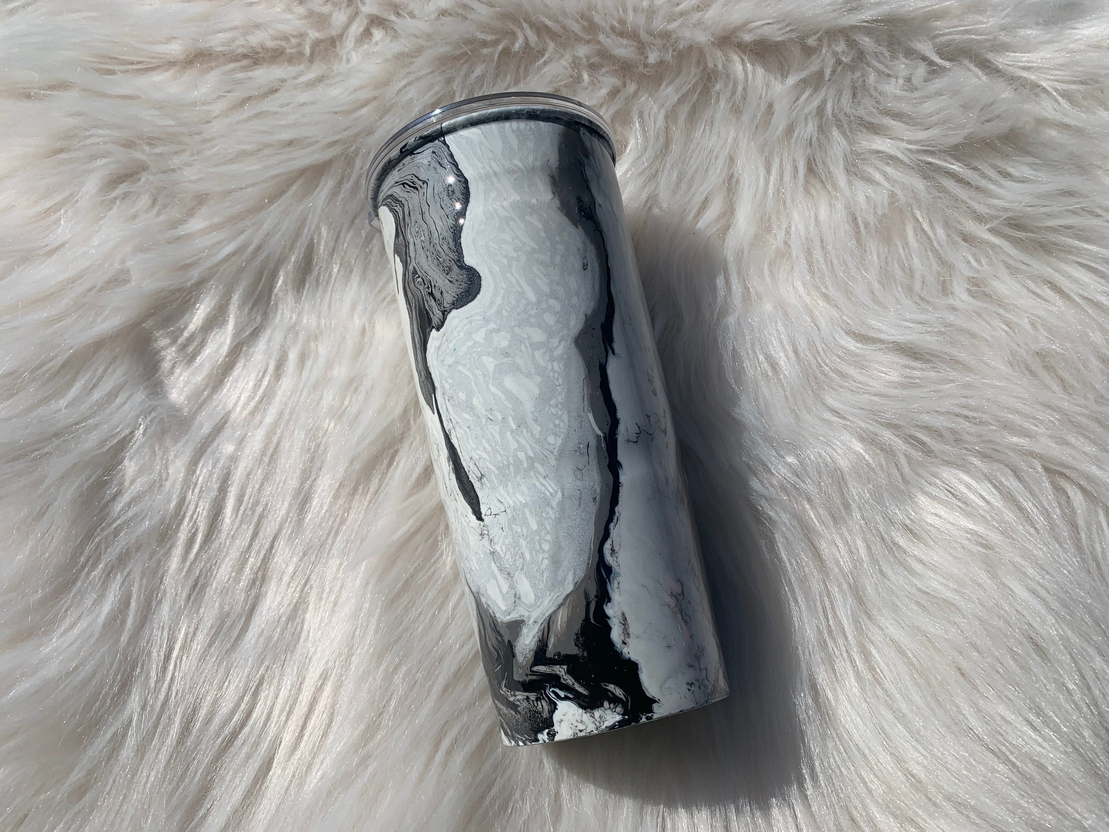 Marble Dipped Tumbler