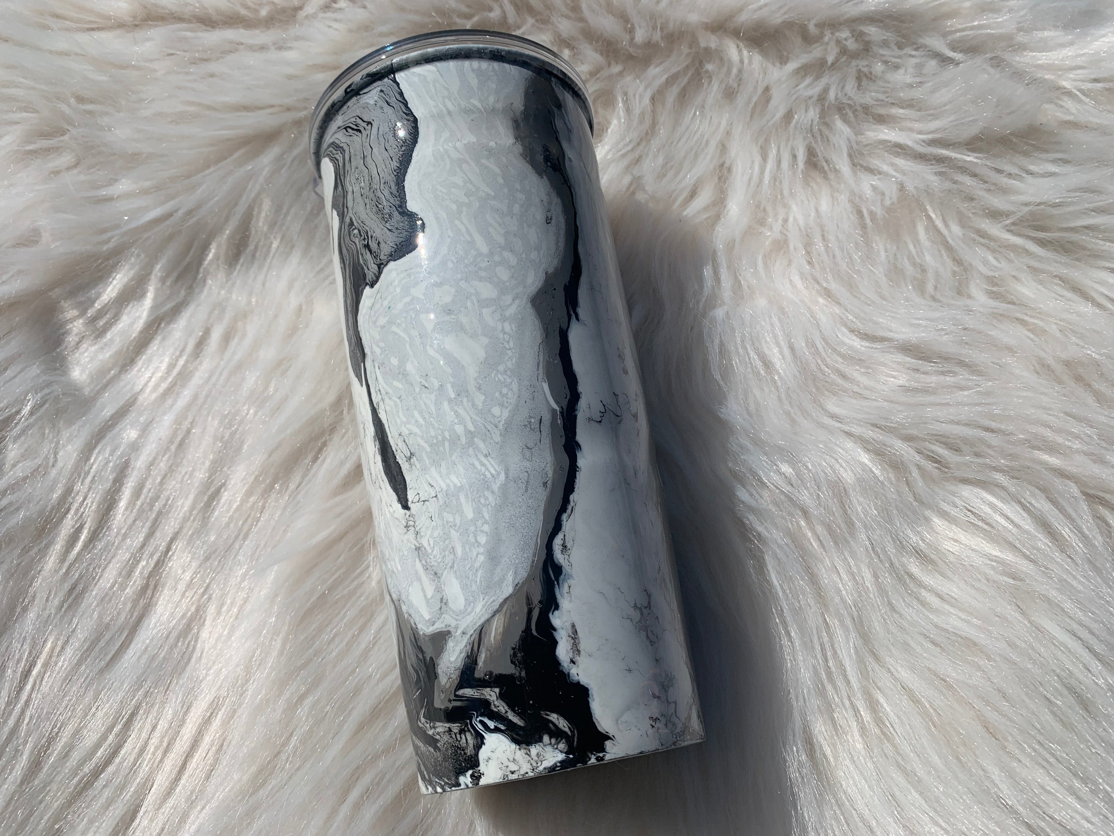 Marble Dipped Tumbler
